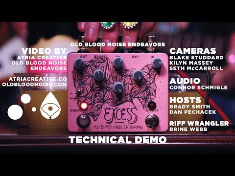 Old Blood Noise Endeavors Excess V1 Distortion Chorus/Delay Pedal image 2