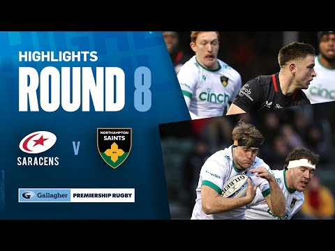 Saracens v Northampton - HIGHLIGHTS | Sensational Six-Try Victory! | Gallagher Premiership 2024/25