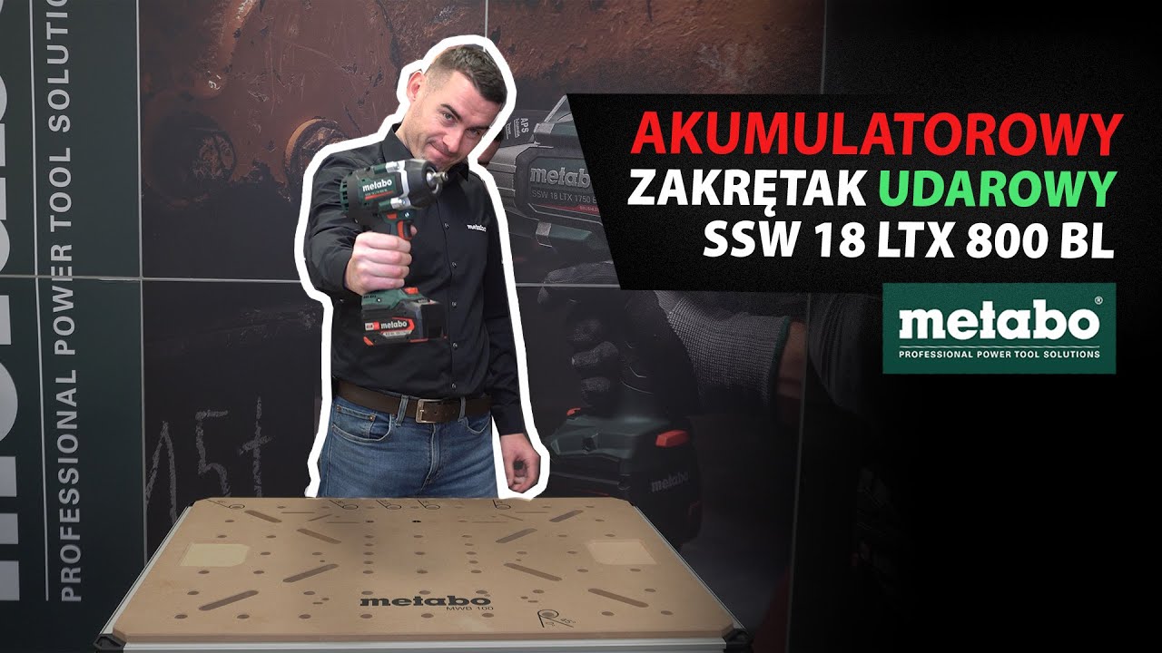 Maszyna Idealna do Serwisu i Nie Tylko! | Metabo SSW 800 #metabopolska