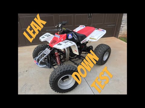 Part-1 Yamaha Blaster leak down test, trying to figure out the problem!