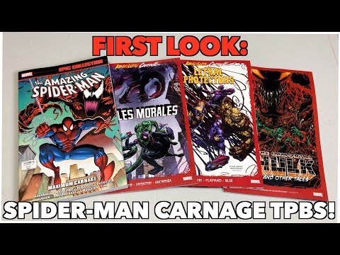 FIRST LOOK: Spider-man Carnage Trades Releasing on 1/15/2020!