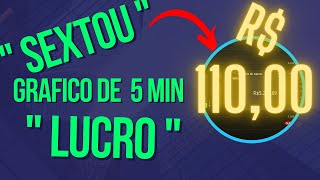 Sextou Lucro  Gain Grafico de 5min Mini Dolar