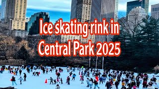 Central Park Ice Skating ⛸ ⛸ 2025 Wollman Rink Central Park New York City