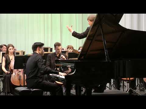 Максим Ли - С. С. Прокофьев. Концерт №1 для фортепиано с оркестром Ре-Бемоль Мажор.