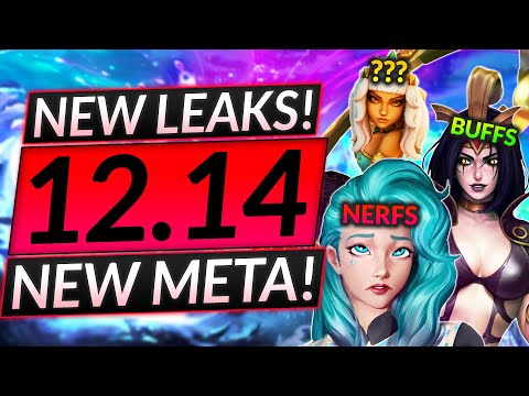 NEW PATCH 12.14 CHANGES - MORE BUFFS and NERFS JUST LEAKED - LoL Guide