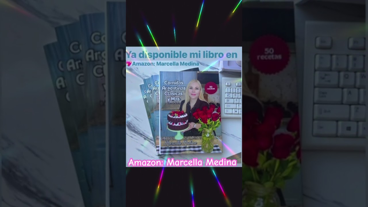 Now available my cook book 📚❤️ Amazon: Marcella Medina  #amazon #marcellamedina #cookbook #fyp
