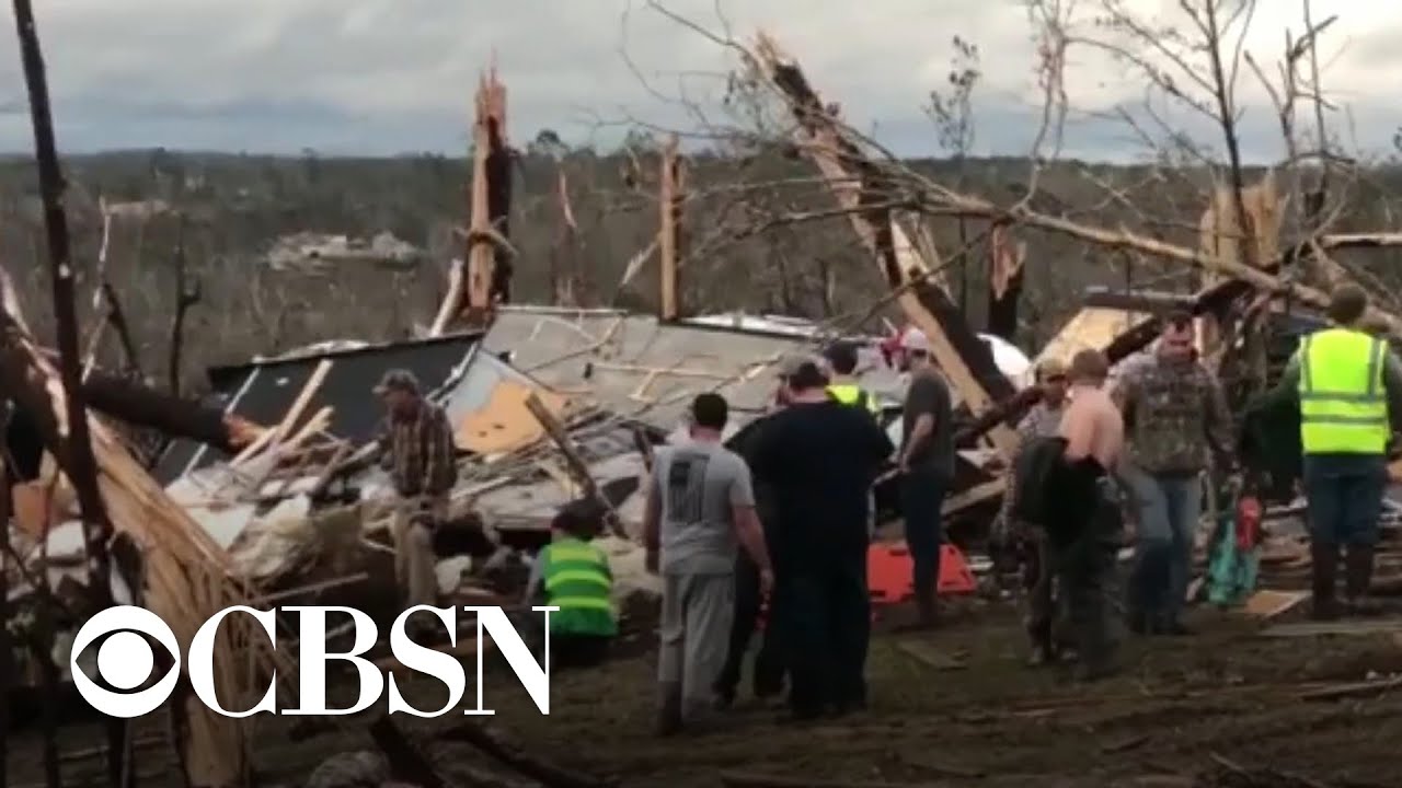 Alabama tornadoes leave long path to recovery