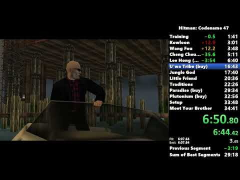 Hitman Codename 47 Speedrun in 27:26