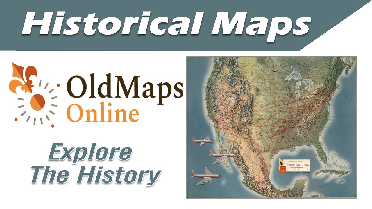 Exploring OldMapsOnline: A Journey Through History with Old Maps!
