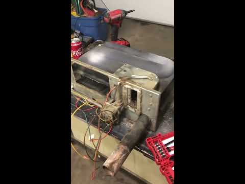 Troubleshooting Suburban furnace SF-30F walk through  dismantling and inspection part 1
