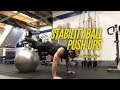 Body Composition Guide | Stability Ball Push-ups 健身球掌上壓 | #AskKenneth