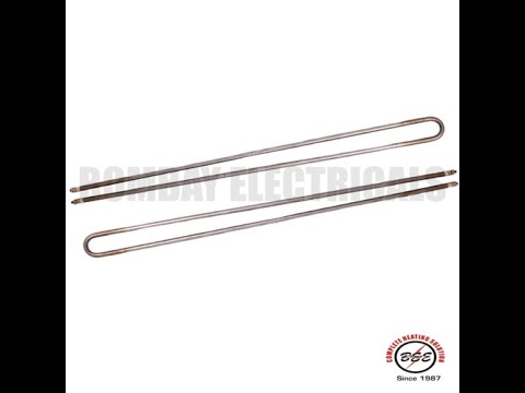 U Shaped Tubular Finned Air Heater