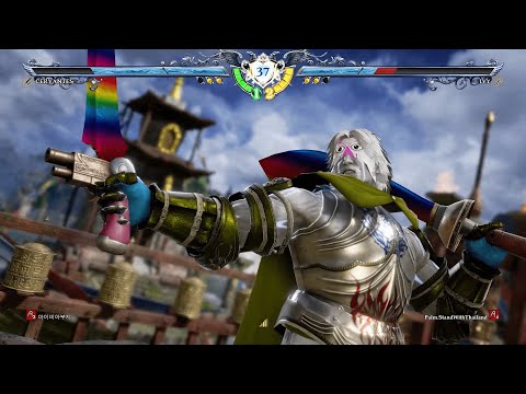 SOULCALIBUR™Ⅵ  아이비아부지(Cervantes) VS Palm(Ivy)