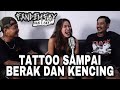 SAK WIDYA SIAP BERADEGAN BERAK SAAT TATTOOAN