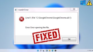Download the video "How to Fix AutoIT Error Windows 11/10 | AutoIT Error Windows 10 Fix (2023)"