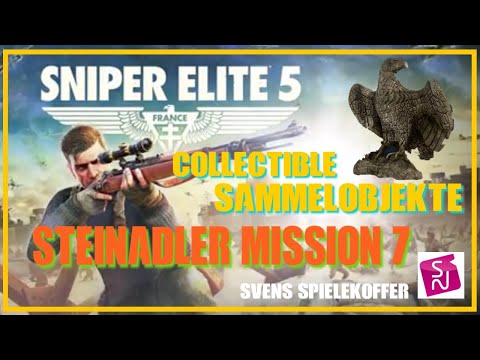SNIPER ELITE 5 ★ COLLECTIBLE Sammelobjekte ★ MISSION 7 ★ Steinerne Adler | GEHEIME WAFFEN