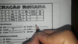 Numeração Romana