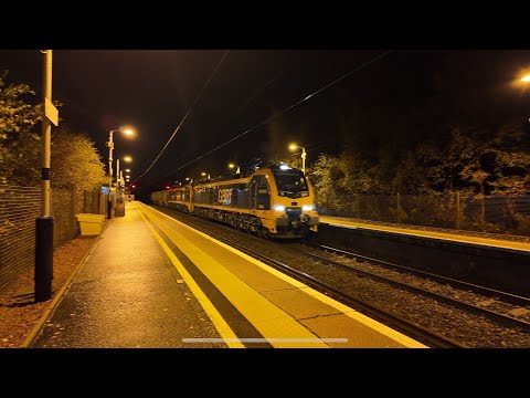 RARE GBRF Class 99001, 99002 and 69003 at Shieldmuir on the West Coast Mainline #class69 #class99