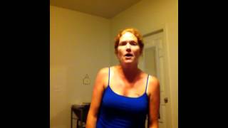 Me singing Jo Dee Messina&#39;s That&#39;s the Way (Roll With the Punches)