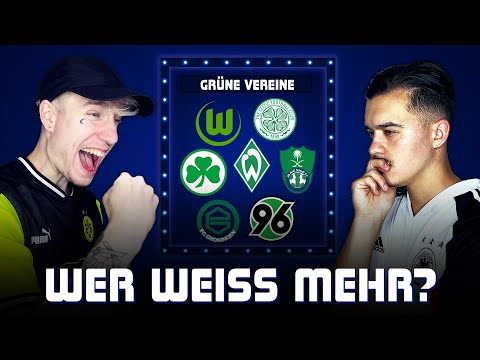 Kennt Denny GRÜNE Vereine?!? 🧠🍀 WER WEISS MEHR vs. Denny