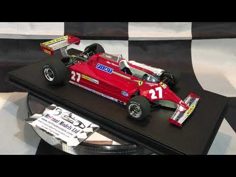 Gilles Villeneuve 1:18 Ferrari 126 CK #27 1981