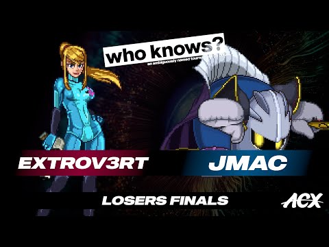 Extrov3rt (Zero Suit Samus) vs Jmac (Meta Knight) - Losers Finals - who knows?