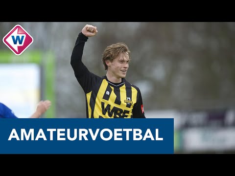 Zesklapper Rijnsburgse Boys op verjaardag Dani van der Moot - OMROEP WEST SPORT