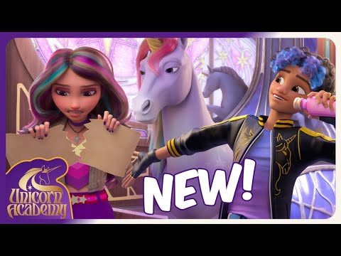 Unicorn Friendship Game Show 🦄✨ | Unicorn Academy NEW FULL EPISODE! | Cartoons for Kids