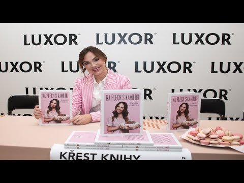 4K l KŘEST KNIHY l KNIHKUPECTVÍ LUXOR l NA PLECH S KAMILOU