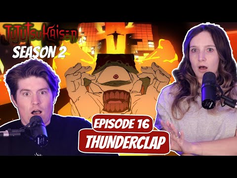 SUKUNA VS JOGO MELTS SHIBUYA! | Jujutsu Kaisen Season 2 Married Reaction | Ep 2x16, “Thunderclap”