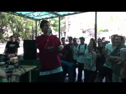 Il Socio vs Goblin Pt. 1 Freestyle "Supermercato" min. Goblin