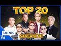 TOP 20 BẢN RAP có lượt stream khủng cùng lúc có mặt trên bảng xếp hạng nhạc số  của RAP VIỆT