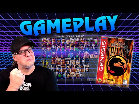 Ultimate Mortal Kombat Trilogy - Sega Genesis Gameplay