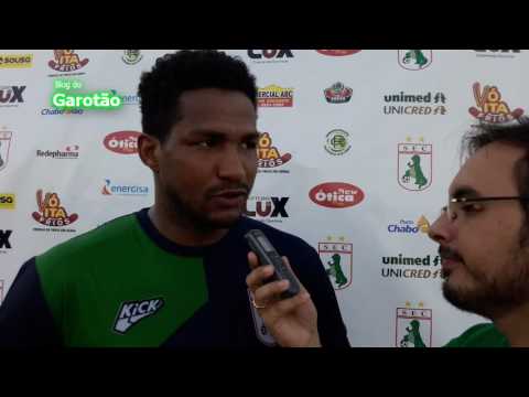 Goleiro Pantera fala da alegria de defender o Sousa