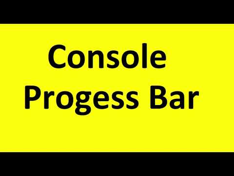 Console Progress Bar With Java Java Tutorials By Tecq Mate