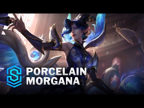 Porcelain Morgana Skin Spotlight - League of Legends