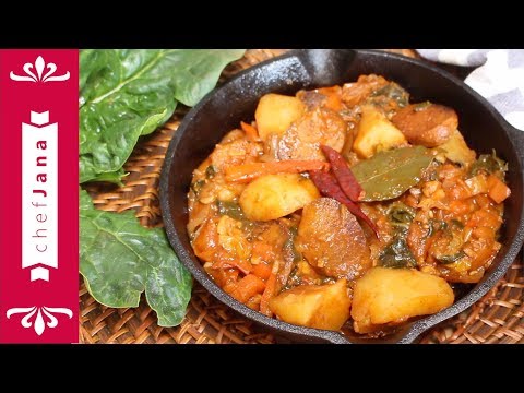 Spanish chorizo and potatoes tapas and how to properly cook with seitan and nail it!