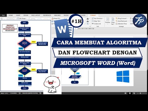 Tutorial Flowchart : Cara Membuat Algoritma dan Flowchart di Ms Word