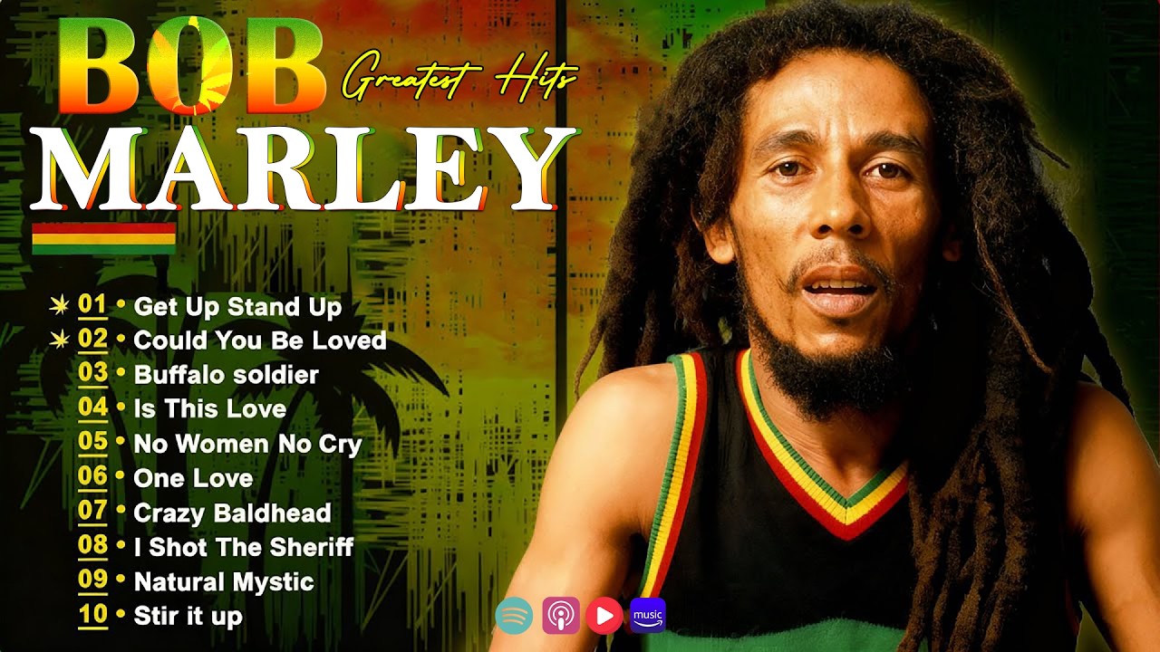 The Best Of Bob Marley - Bob Marley Greatest Hits Full Album - Bob Marley Reggae Songs