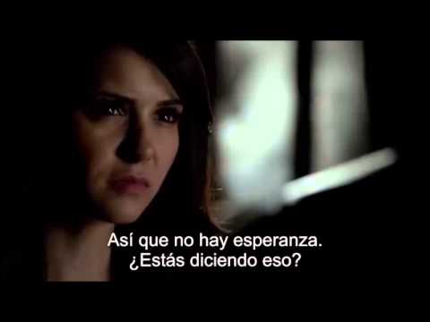 The vampire diaries 4x22 Stefan habla con Elena, Cachetada a Caroline Sub