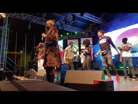 Jabidi shoot satan and Vimbada performance (chronixx live concert)