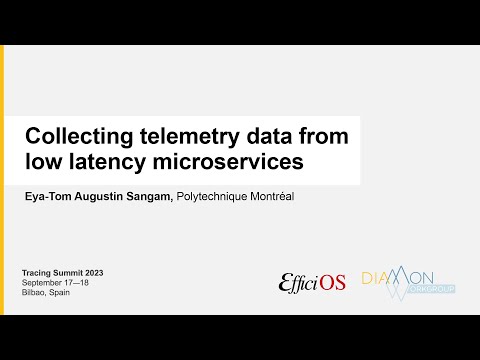 Tracing Summit 2023 - Collecting telemetry data from low latency microservices