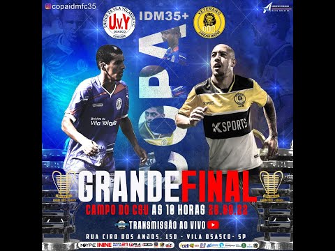 Final da Copa IDM 35+ 2022 - CDC MIRNA x UNIDOS V.Y.