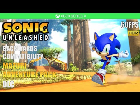 Sonic Unleashed - Mazuri Adventure Pack DLC [60FPS HDR] [XBOX SERIES X]