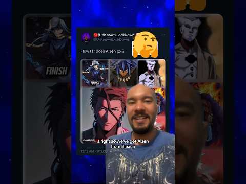 #aizen runs the #anime/#manga gauntlet! #bleach #vs #naruto #onepiece #mha #fairytail #fight #shorts