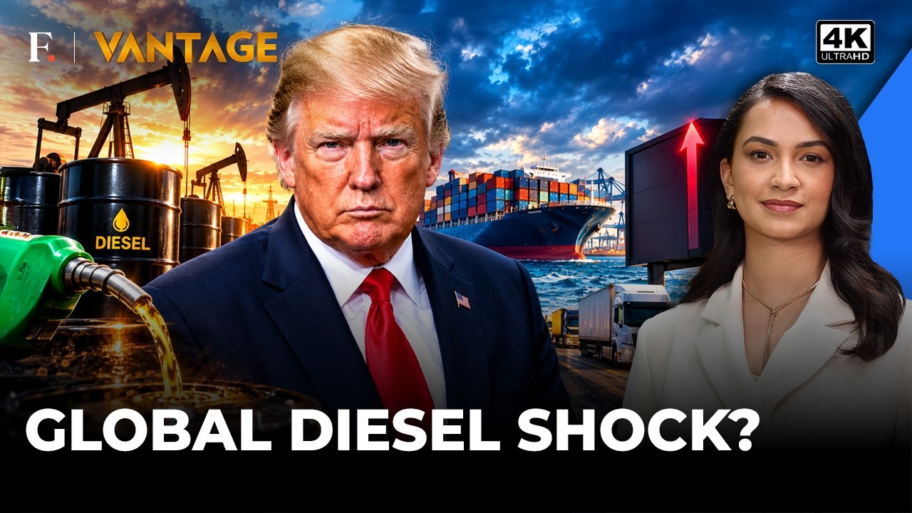 Trump’s Diesel Move Could Trigger a Global Fuel Shock | Vantage on Firstpost | 4K