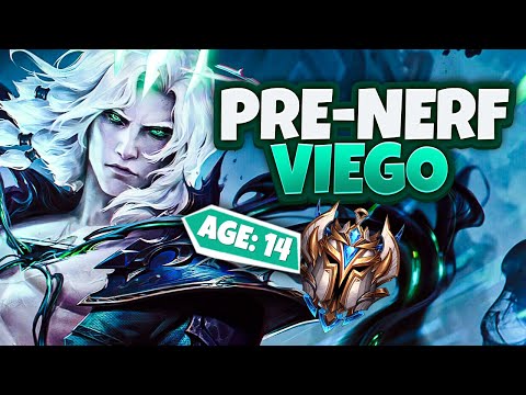 14 Year Old Challenger Jungler destroys with Viego Jungle before nerfs...
