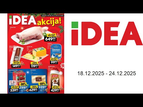 Idea katalog - Nedeljni katalog - 18.12.-24.12.2025