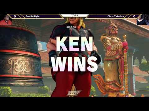 WNF 2017 SFV - BushinStyle (Rashid) vs Chris Tatarian (Ken)
