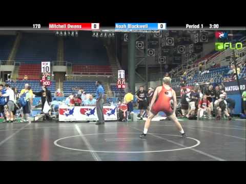 Cadet 170 - Mitchell Owens (Washington) vs. Noah Blackwell (California)